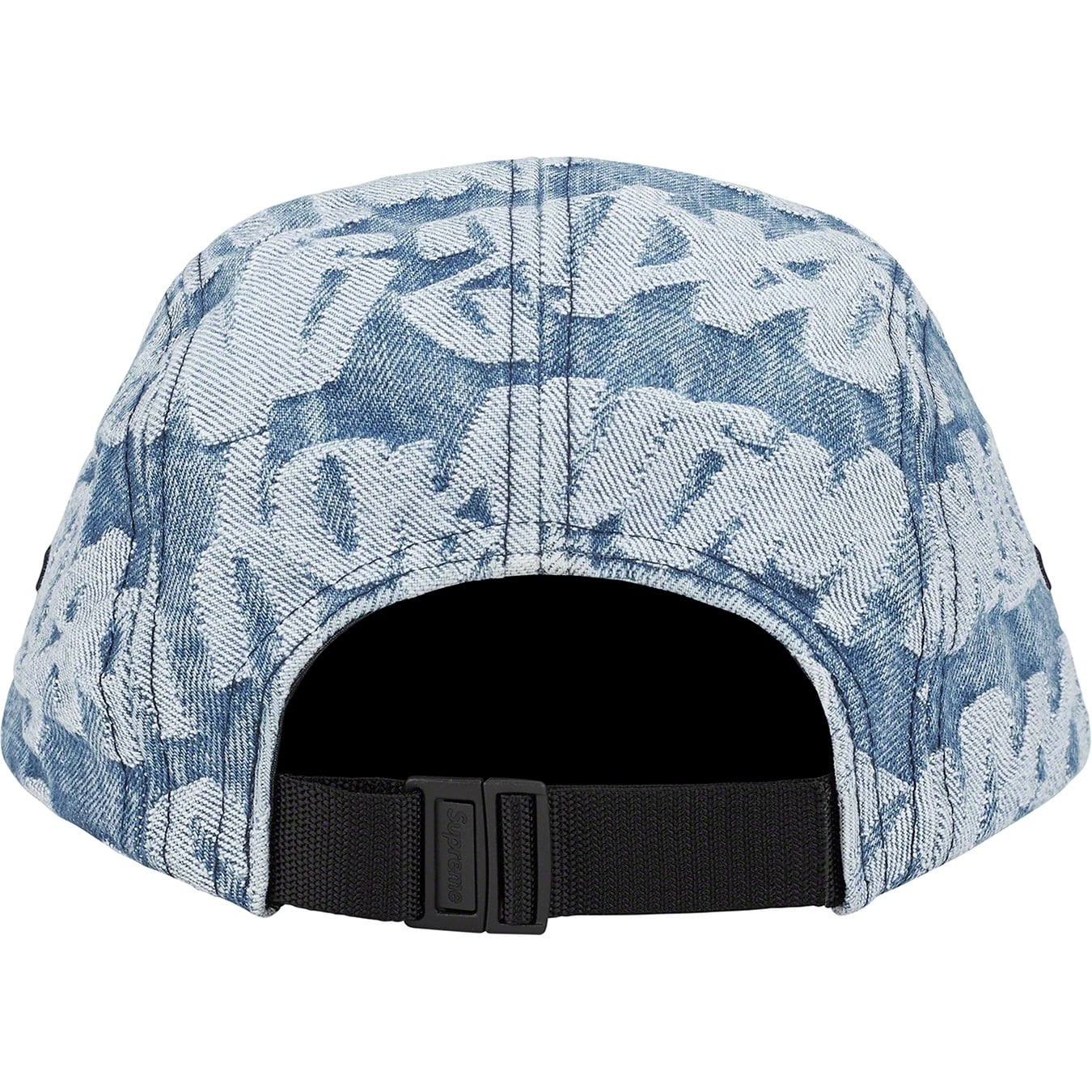 Fat Tip Jacquard Denim Camp Cap view 3